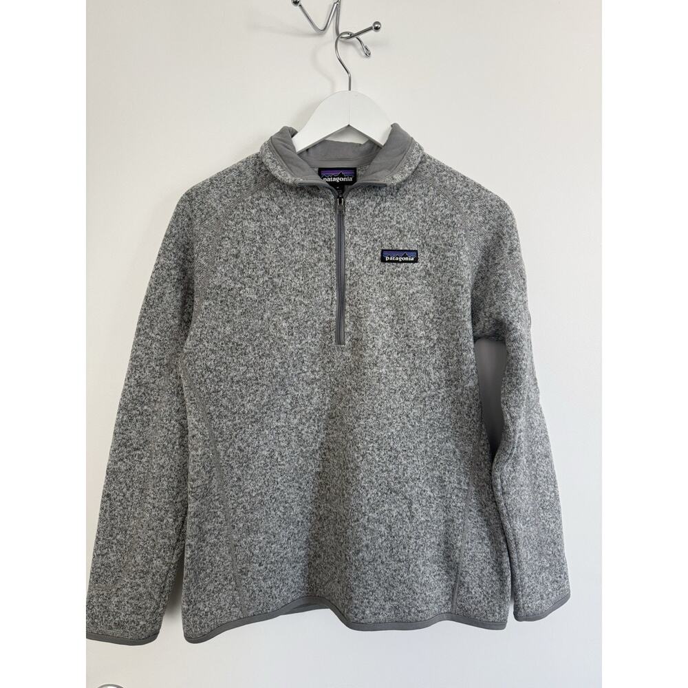 Patagonia Women's Gray better Sweater Size M pullover